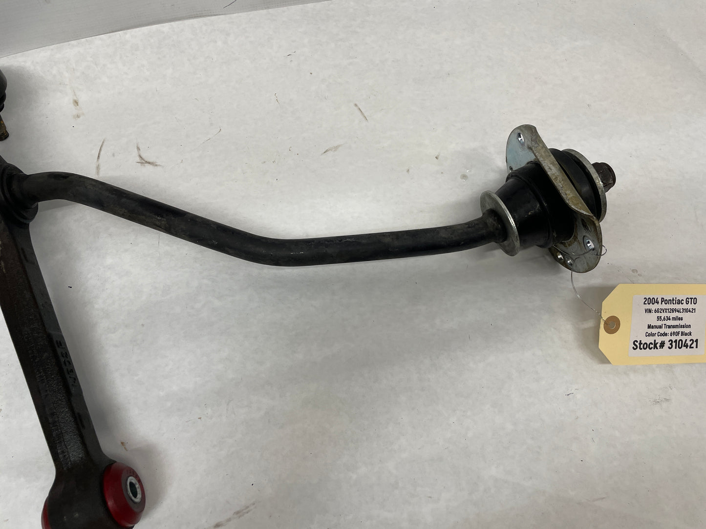 2004 Pontiac GTO LH Driver Front Suspension Lower Control Arm Radius Rod OEM - Day's Parts Yard