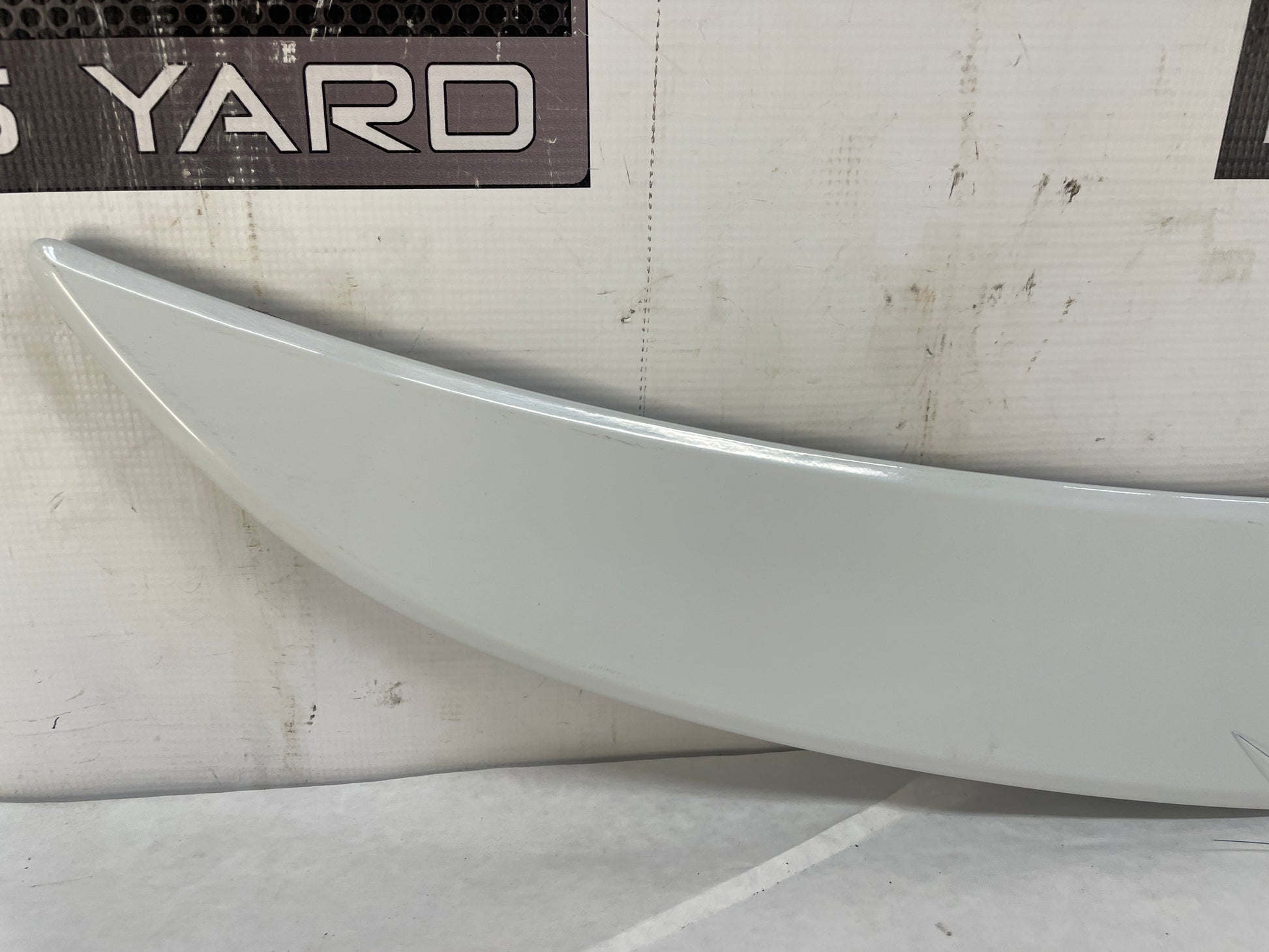 2014 Chevy SS Sedan Trunk Deck Lid Spoiler Wing White OEM - Day's Parts Yard