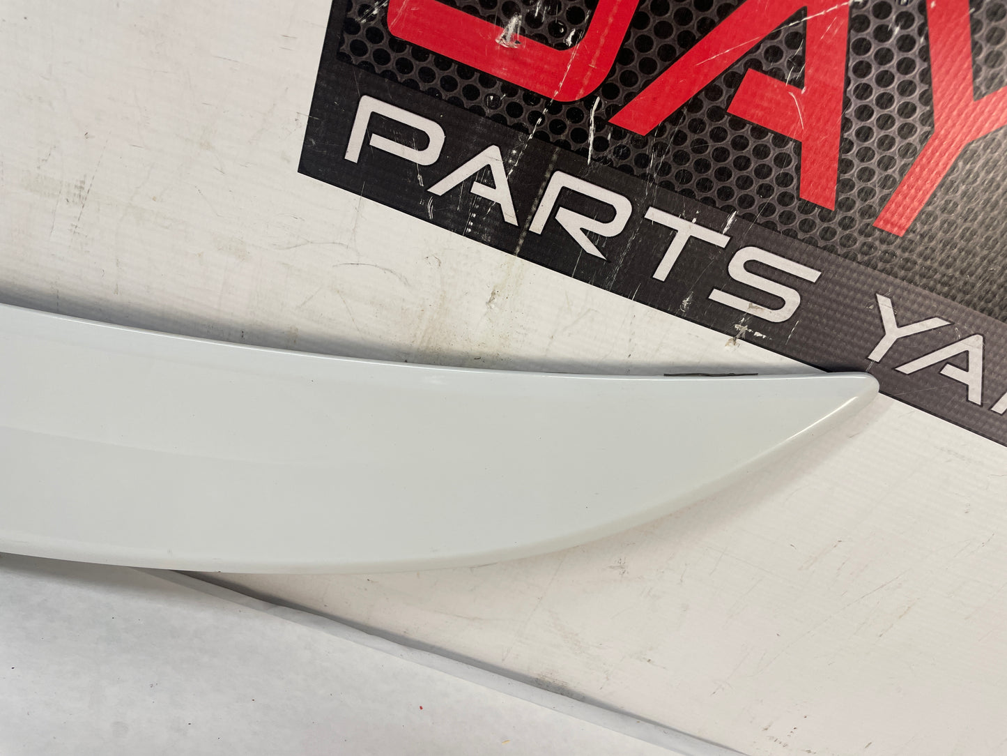 2014 Chevy SS Sedan Trunk Deck Lid Spoiler Wing White OEM - Day's Parts Yard