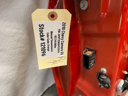 2010 Chevy Camaro SS RH Passenger Front Exterior Door OEM - Day's Parts Yard