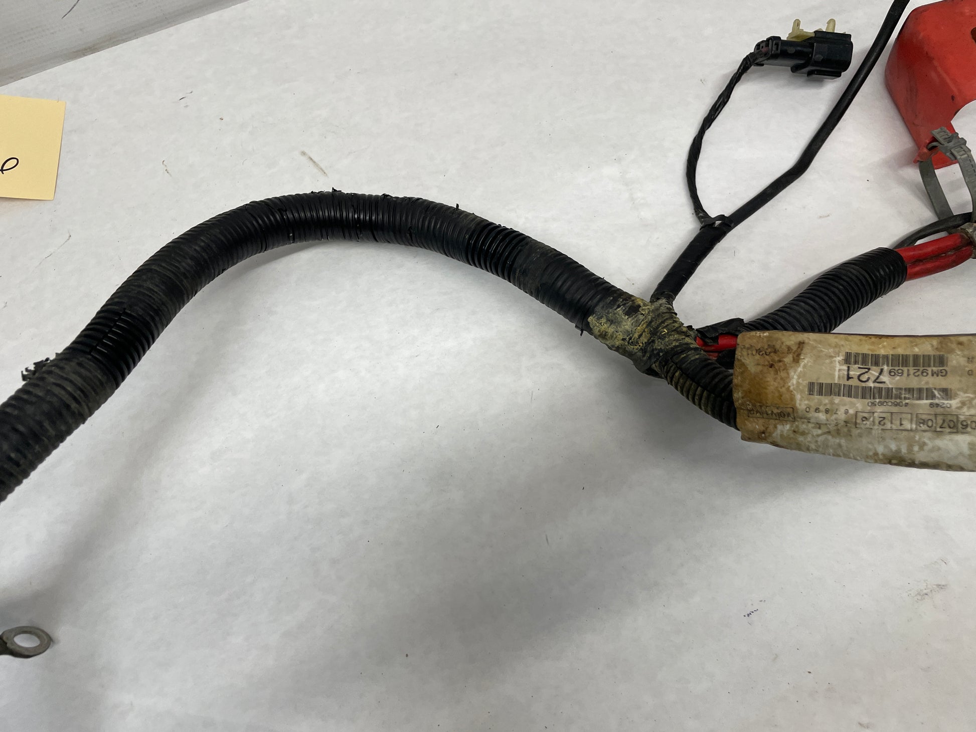 2004 Pontiac GTO Starter Alternator Positive Negative Battery Cable Wire Wiring Harness OEM - Day's Parts Yard