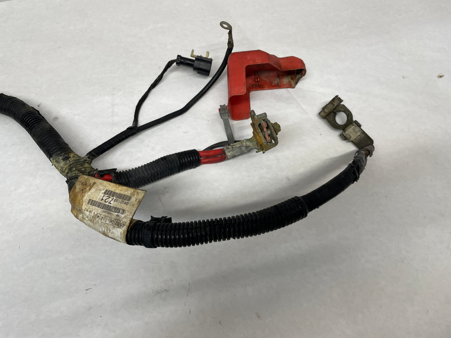 2004 Pontiac GTO Starter Alternator Positive Negative Battery Cable Wire Wiring Harness OEM - Day's Parts Yard