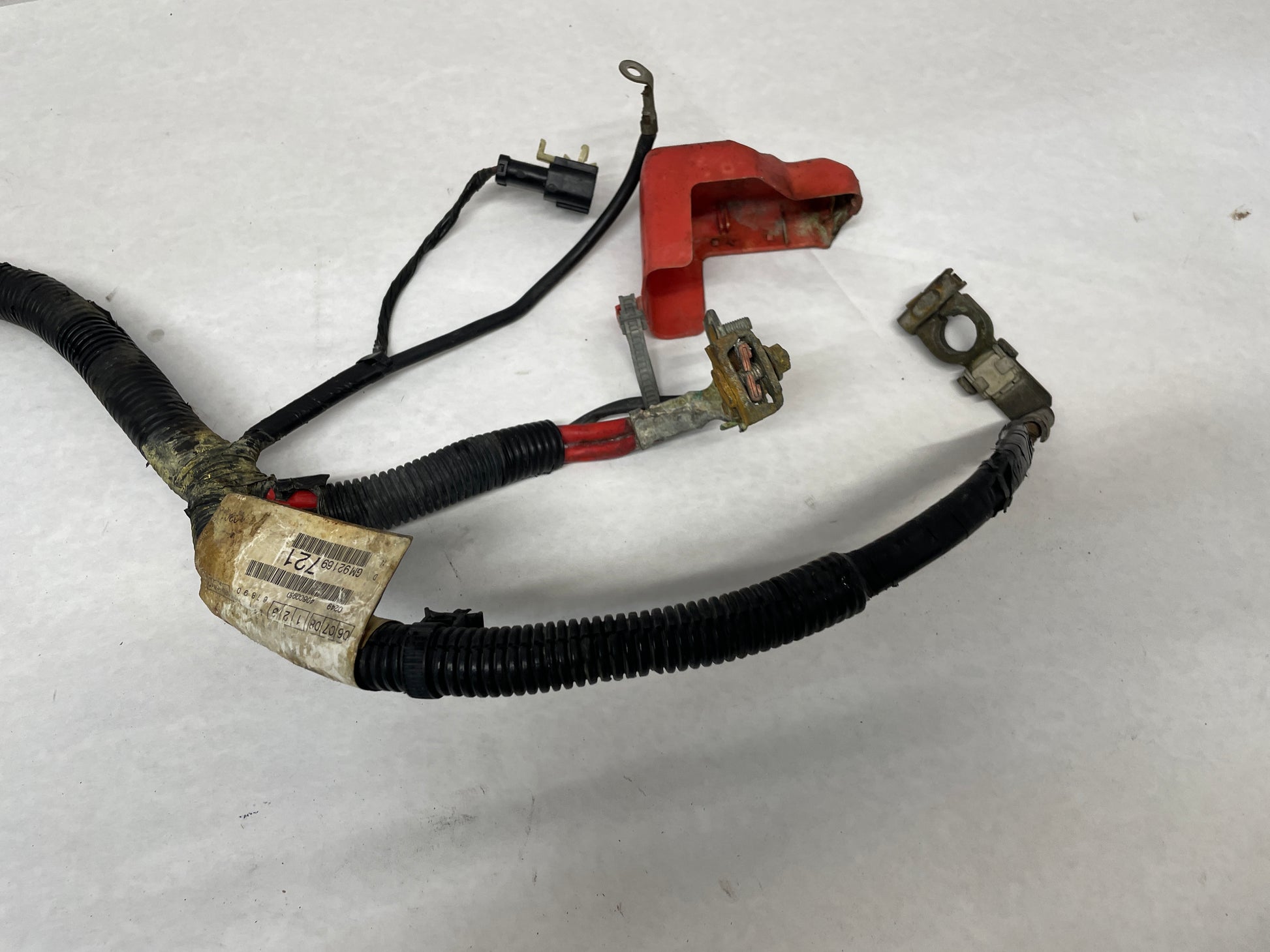 2004 Pontiac GTO Starter Alternator Positive Negative Battery Cable Wire Wiring Harness OEM - Day's Parts Yard