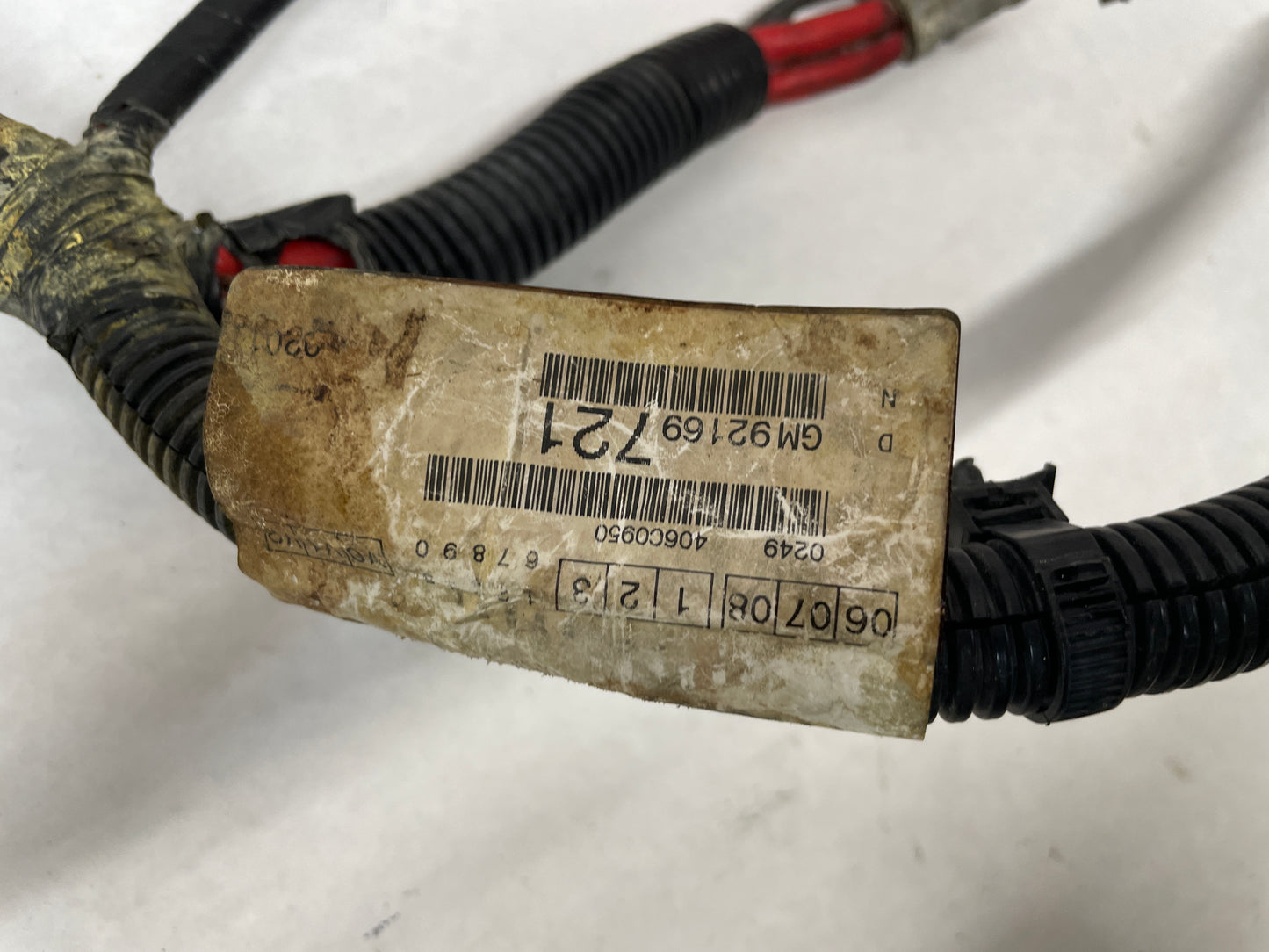 2004 Pontiac GTO Starter Alternator Positive Negative Battery Cable Wire Wiring Harness OEM - Day's Parts Yard