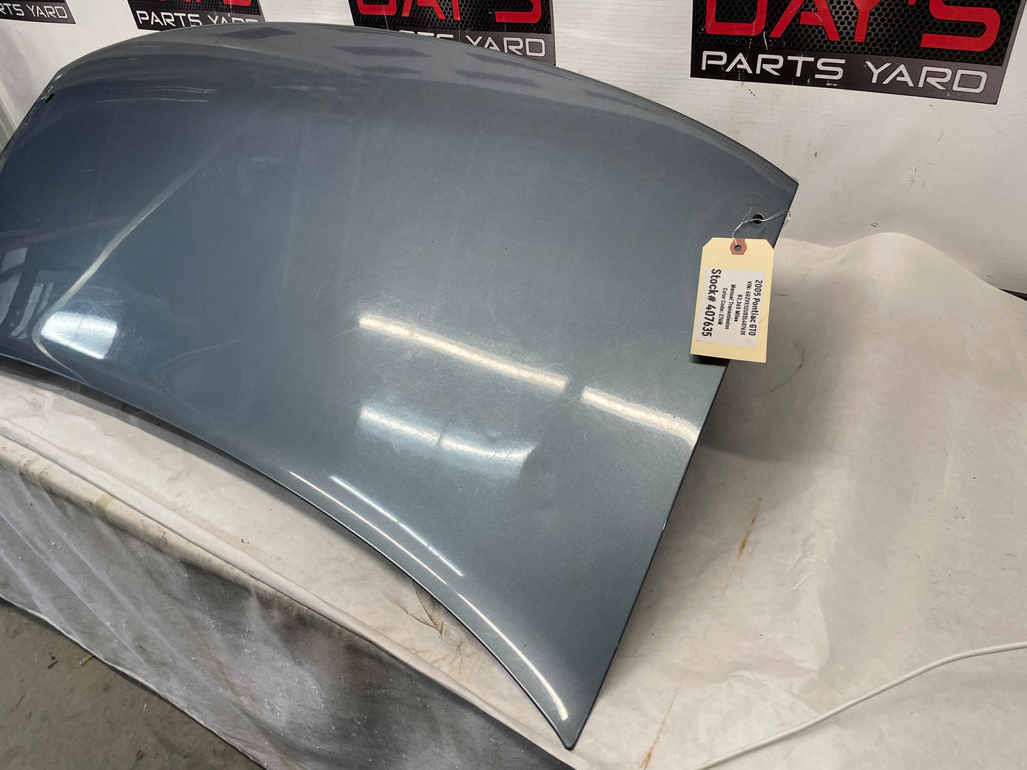 2005 Pontiac GTO Trunk Deck Lid OEM