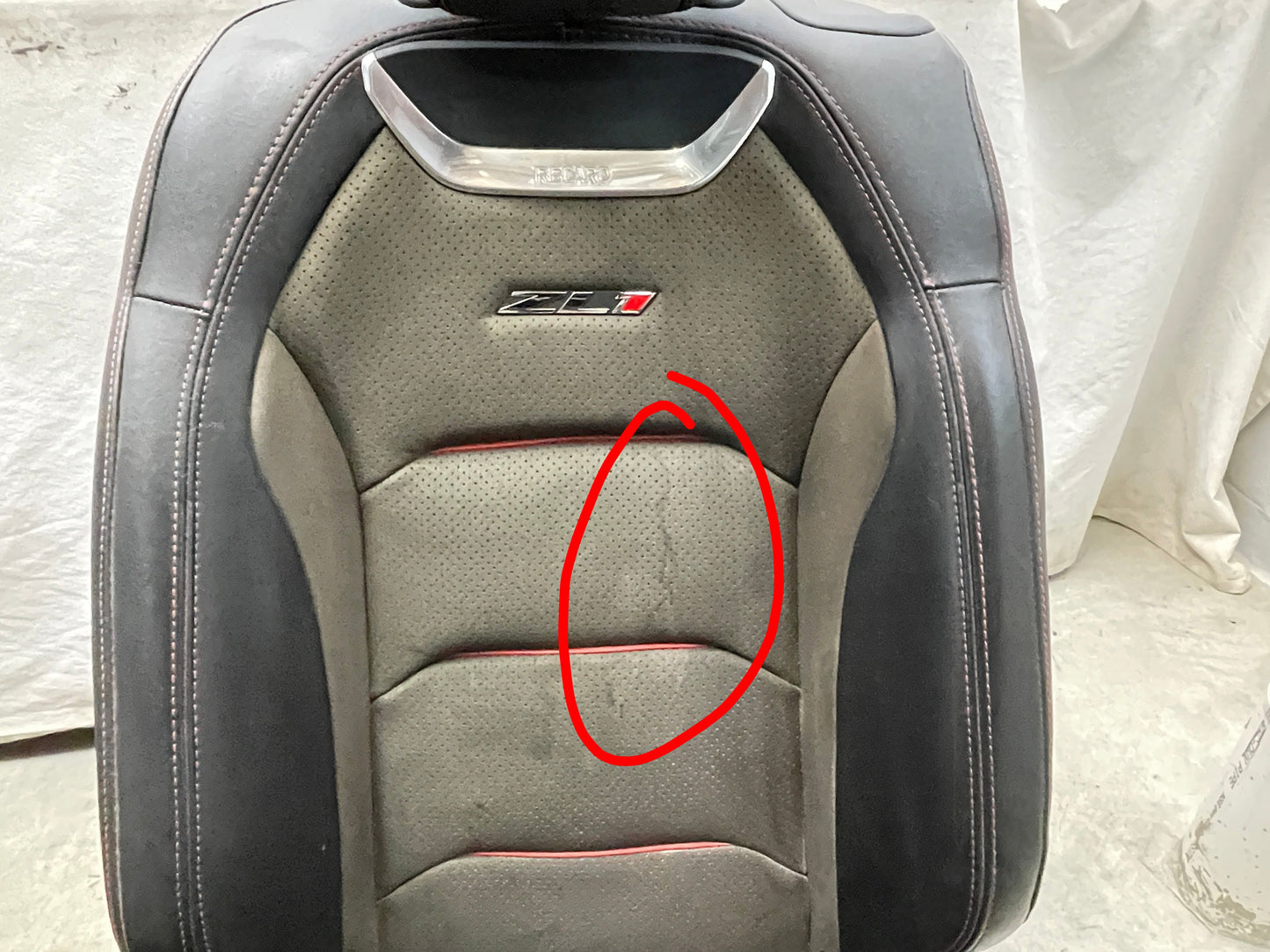 2018 Chevy Camaro ZL1 Conver Recaro Seats Leather Suede Alcantara OEM