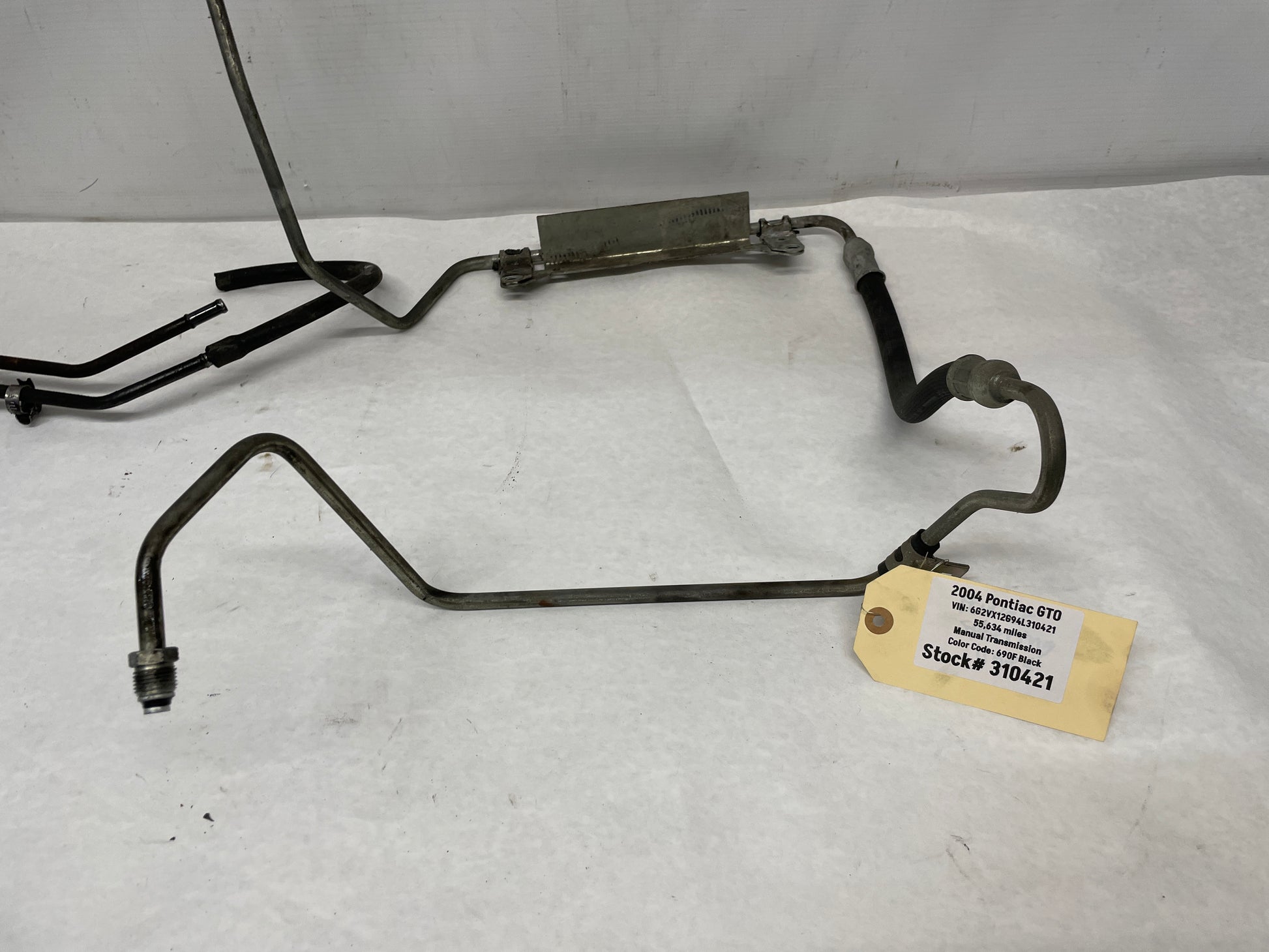 2004 Pontiac GTO Power Steering Lines Hoses Tubes OEM - Day's Parts Yard
