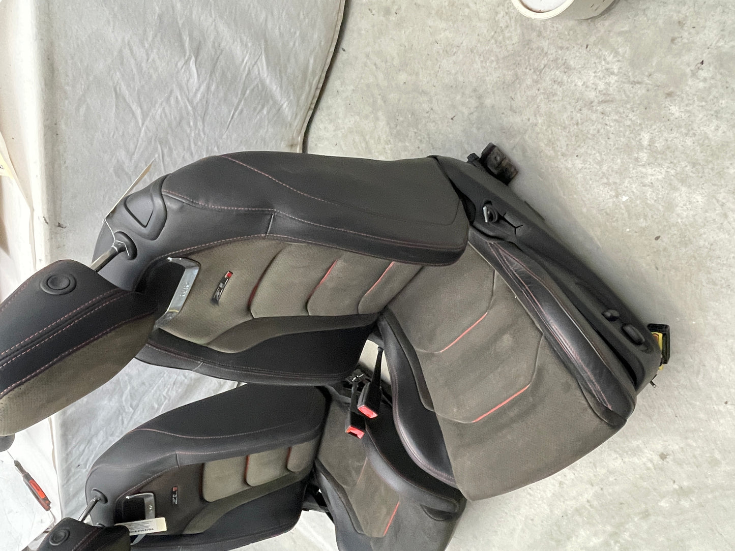 2018 Chevy Camaro ZL1 Conver Recaro Seats Leather Suede Alcantara OEM