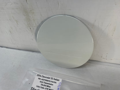 2014 Chevy SS Sedan Fuel Tank Gas Door Cover White OEM - Day's Parts Yard