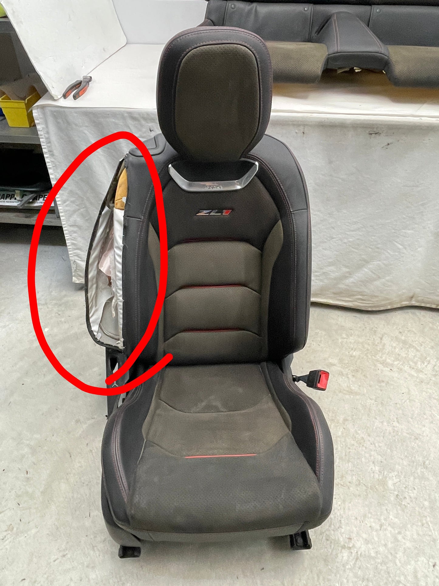2018 Chevy Camaro ZL1 Conver Recaro Seats Leather Suede Alcantara OEM