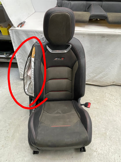 2018 Chevy Camaro ZL1 Conver Recaro Seats Leather Suede Alcantara OEM