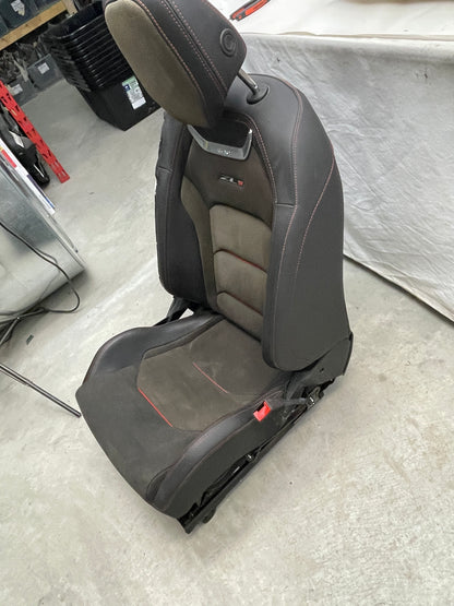 2018 Chevy Camaro ZL1 Conver Recaro Seats Leather Suede Alcantara OEM