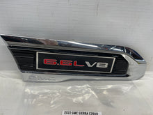 2022 GMC Sierra C2500 RH Passenger Fender Vent 6.6L V8 Emblem OEM - Day's Parts Yard