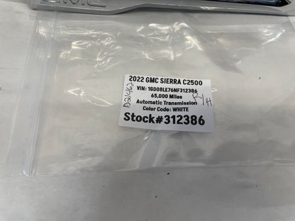 2022 GMC Sierra C2500 RH Passenger Fender Vent 6.6L V8 Emblem OEM - Day's Parts Yard