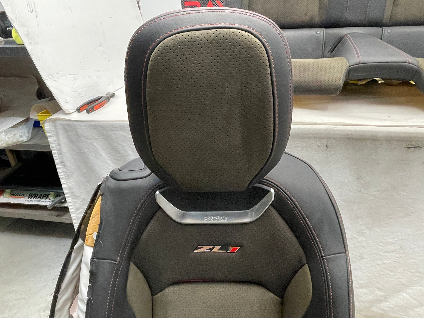 2018 Chevy Camaro ZL1 Conver Recaro Seats Leather Suede Alcantara OEM