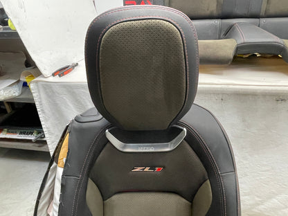 2018 Chevy Camaro ZL1 Conver Recaro Seats Leather Suede Alcantara OEM