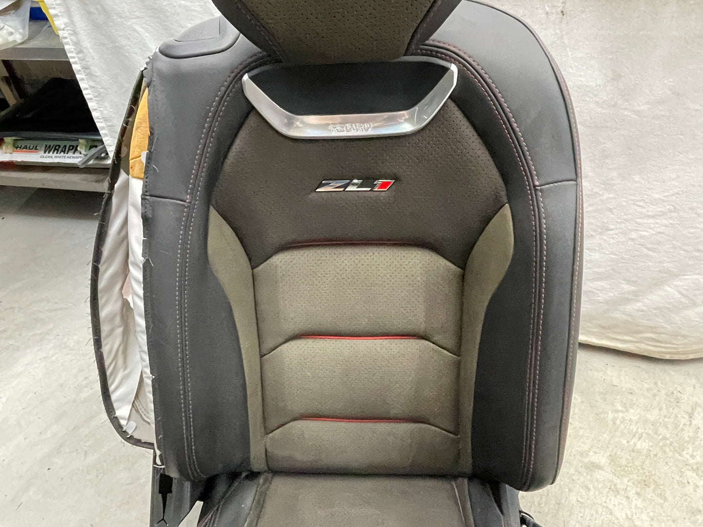 2018 Chevy Camaro ZL1 Conver Recaro Seats Leather Suede Alcantara OEM
