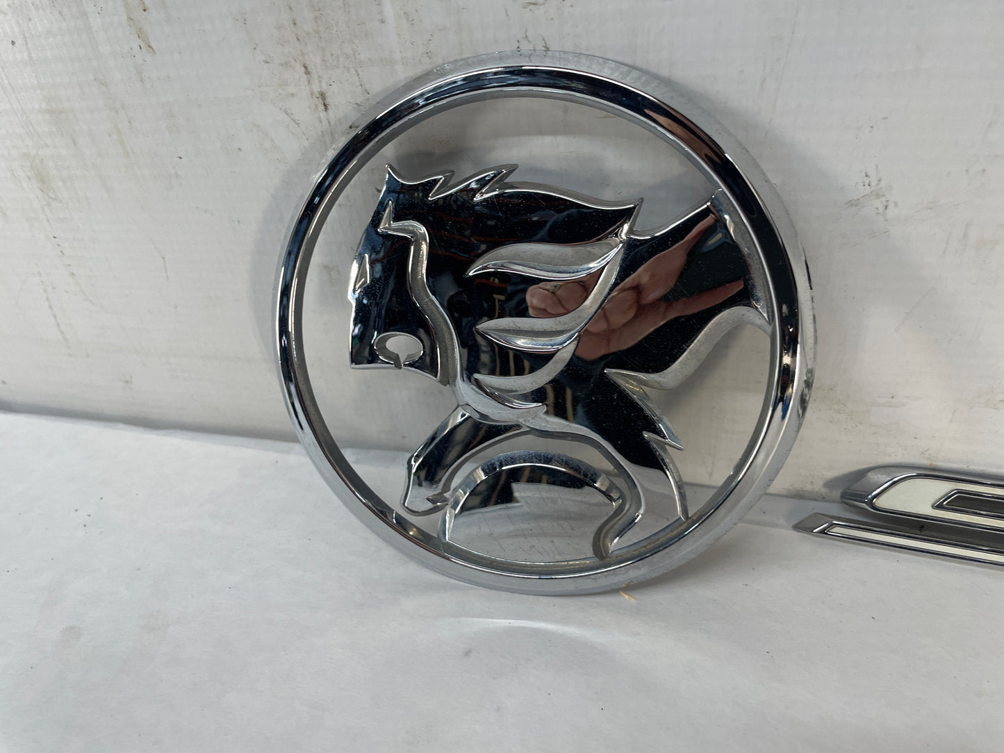 2014 Chevy SS Sedan Holden & SS Trunk Deck Lid Emblem Badge OEM - Day's Parts Yard