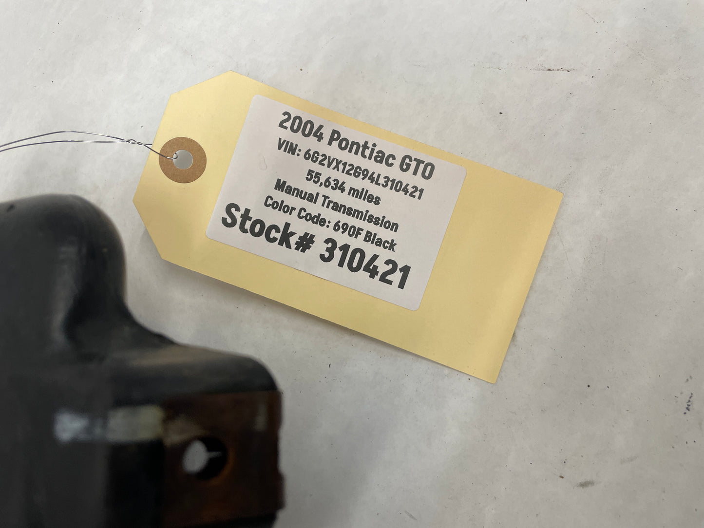 2004 Pontiac GTO Windshield Washer Pump Reservoir Tank Bottle OEM - Day's Parts Yard