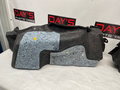 2015 Chevy Camaro SS RH & LH Quarter Panel Trunk Felt Carpet Liner OEM - Day's Parts Yard