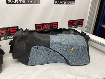 2015 Chevy Camaro SS RH & LH Quarter Panel Trunk Felt Carpet Liner OEM - Day's Parts Yard