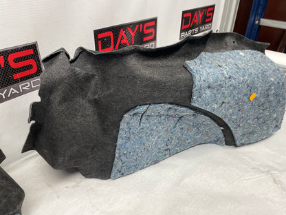 2015 Chevy Camaro SS RH & LH Quarter Panel Trunk Felt Carpet Liner OEM - Day's Parts Yard