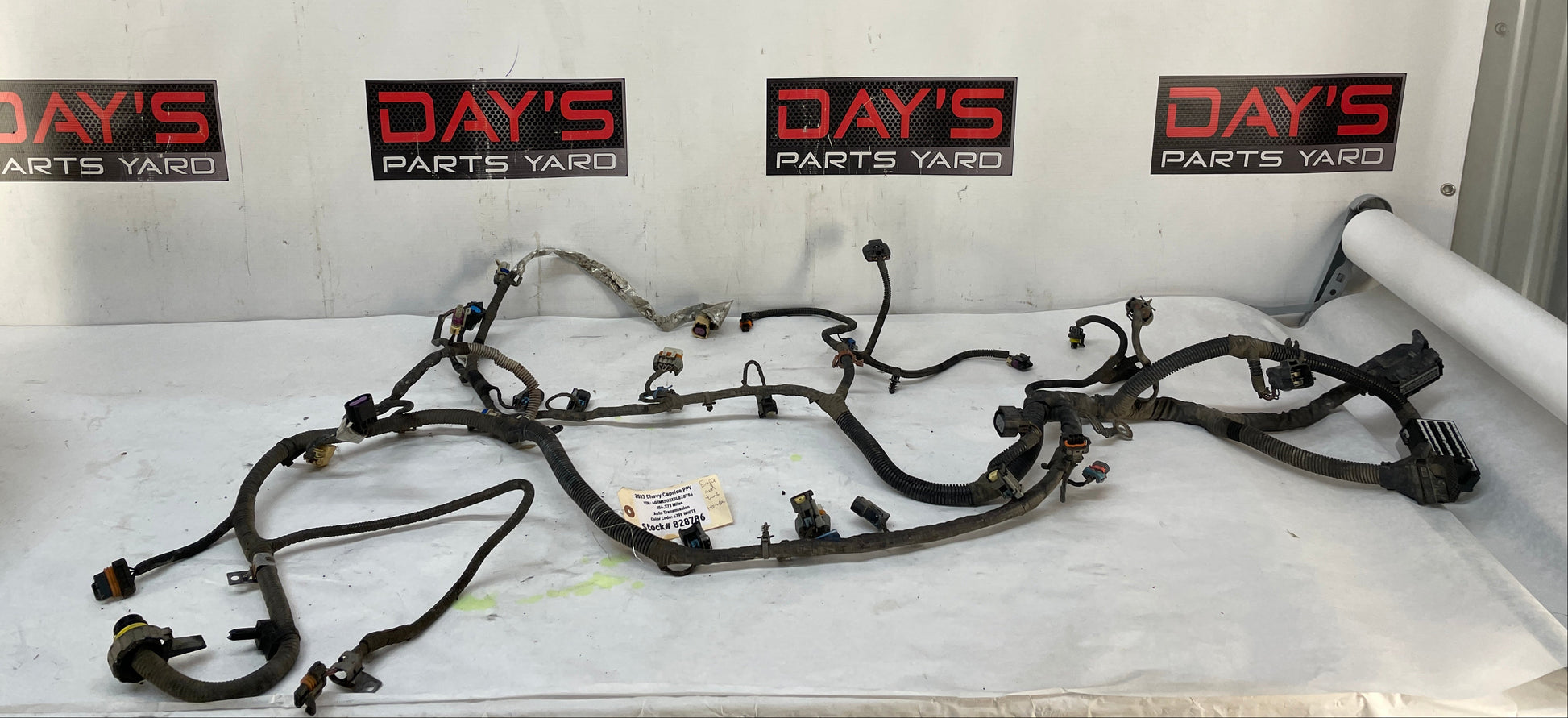 2013 Chevy Caprice PPV Engine Automatic Transmission Wire Wiring Harness OEM - Day's Parts Yard
