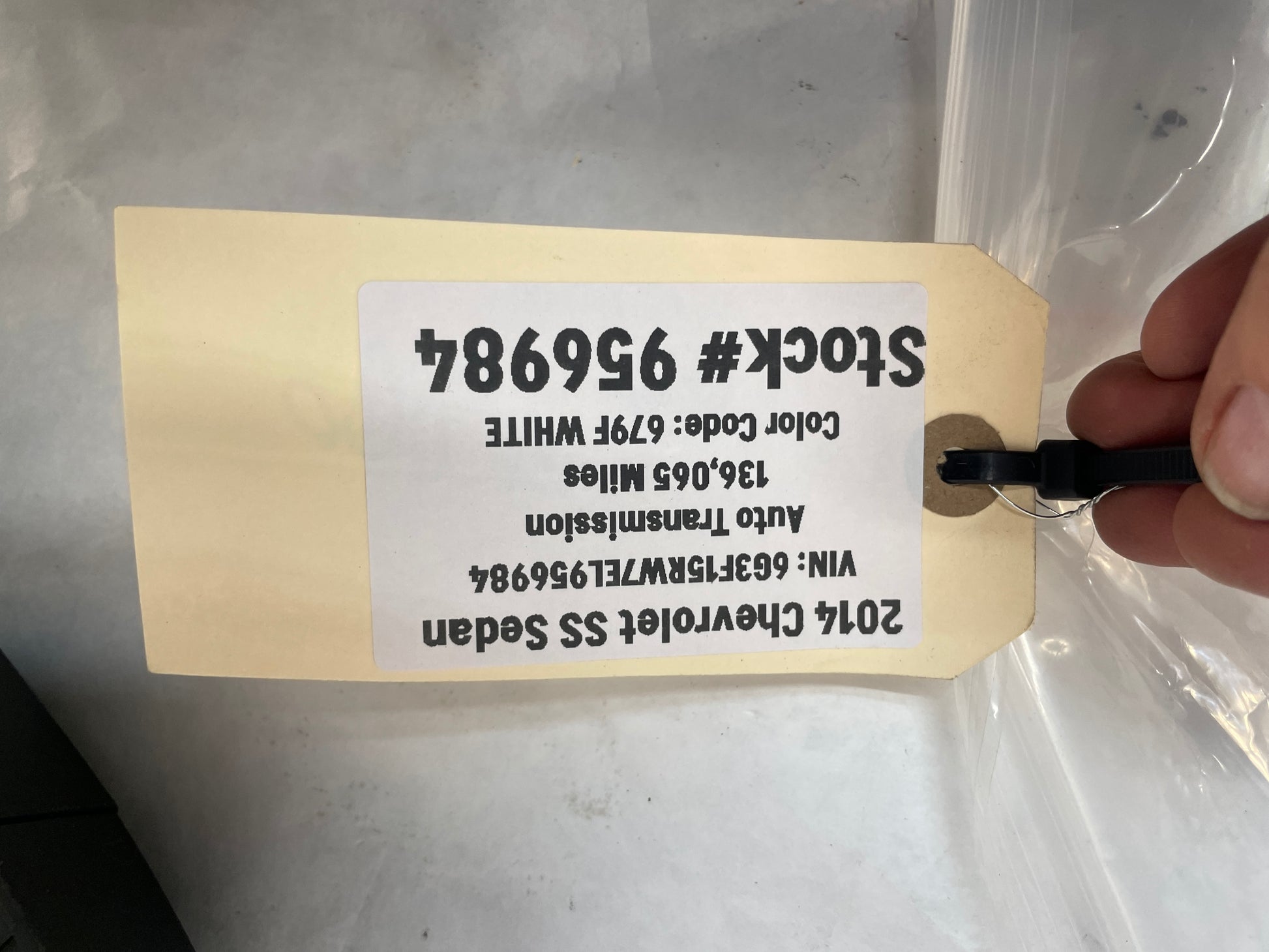 2014 Chevrolet SS Sedan Rearview Mirror Camera Cover Bezel Trim Molding OEM - Day's Parts Yard