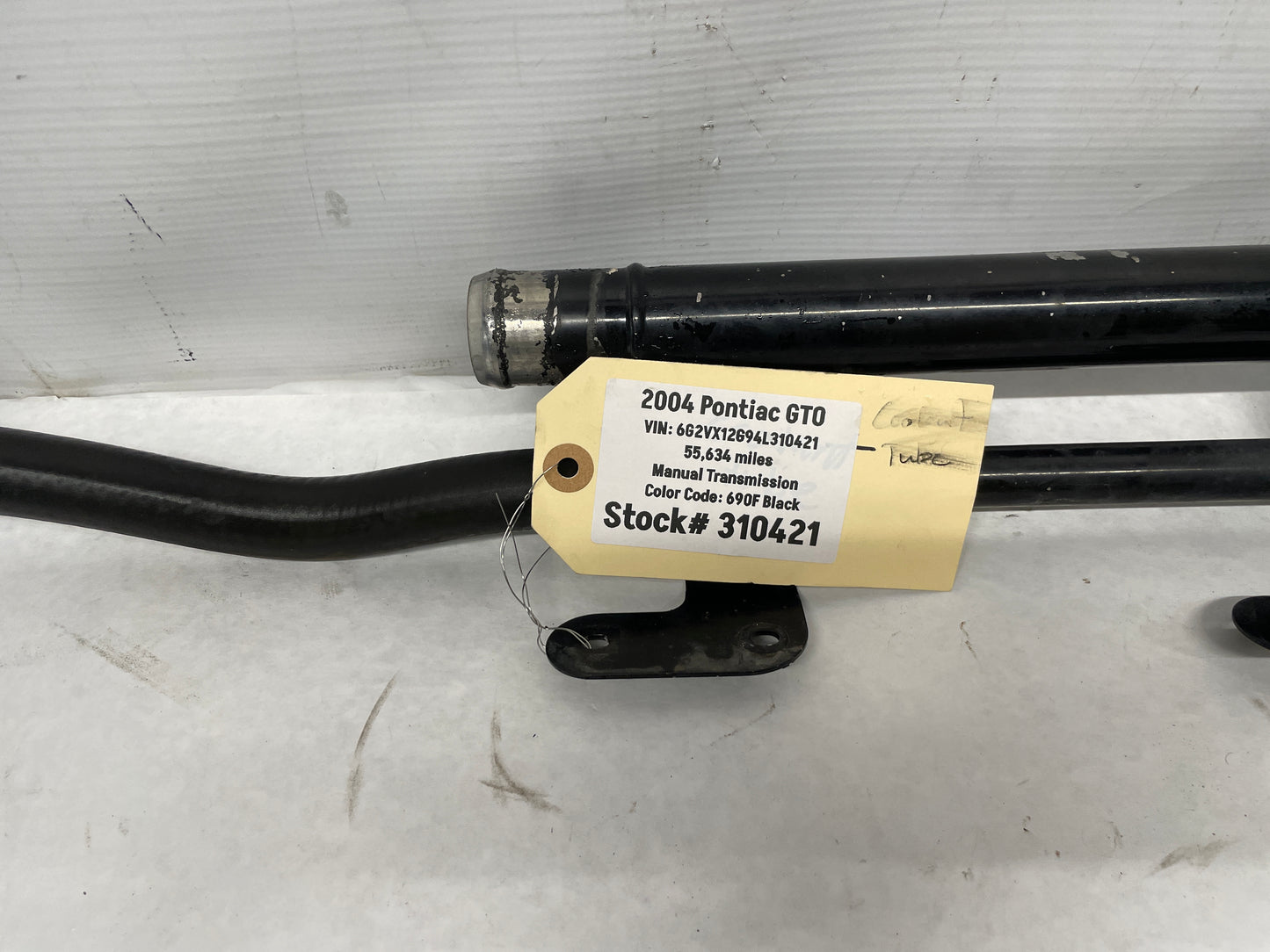 2004 Pontiac GTO Radiator Coolant Lines OEM - Day's Parts Yard