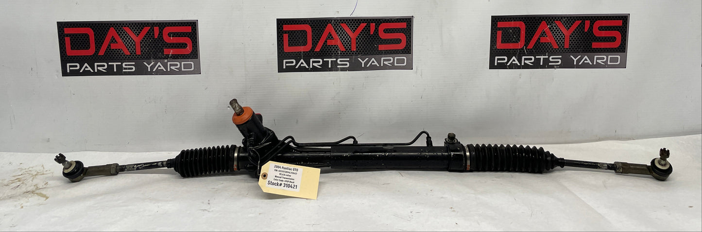 2004 Pontiac GTO Power Steering Rack and Pinion Gear OEM - Day's Parts Yard