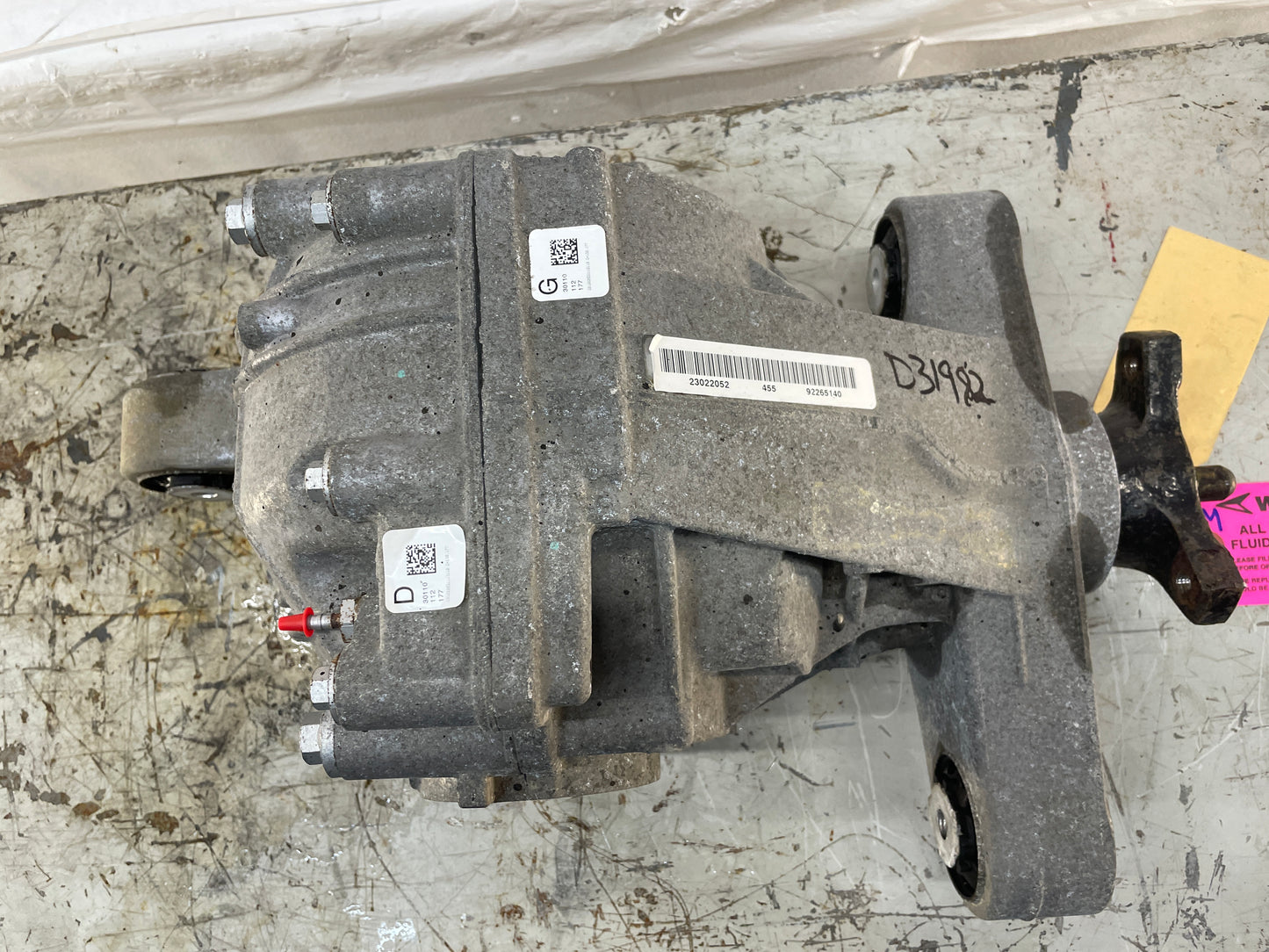 2013 Chevy Caprice PPV Rear End Rearend Carrier Differential 2.92 LSD OEM - Day's Parts Yard
