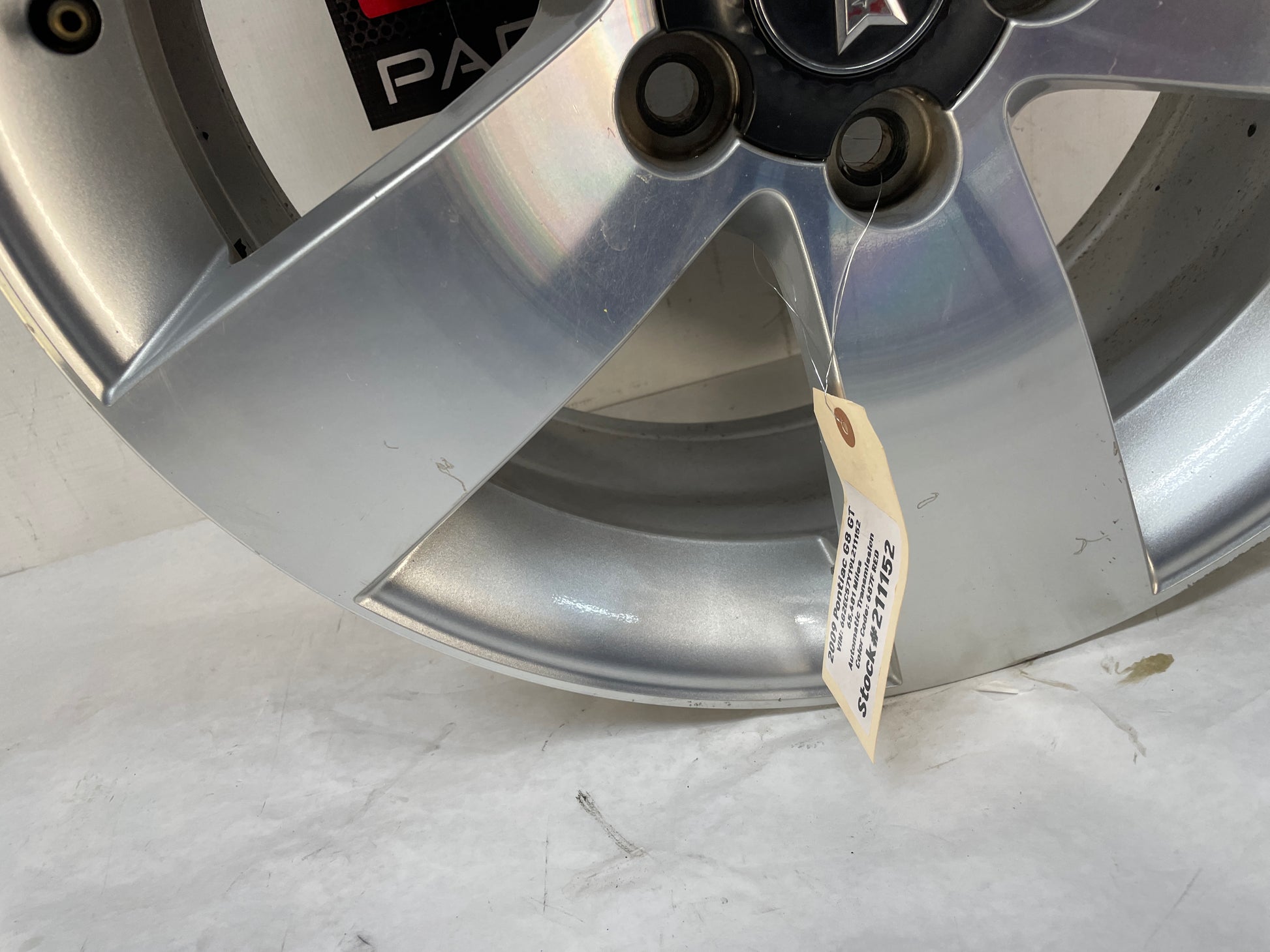 2009 Pontiac G8 GT Factory OEM 19X8 Wheel - Day's Parts Yard