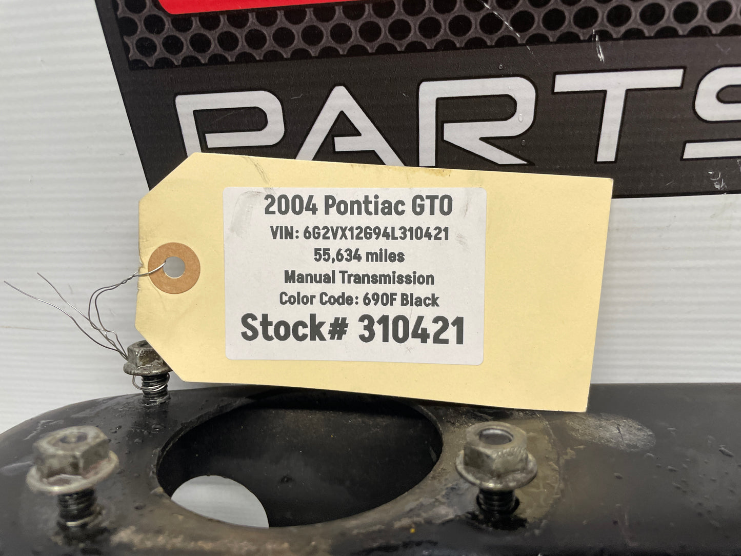 2004 Pontiac GTO Front Suspension Engine Cradle K Member Sub Frame OEM - Day's Parts Yard
