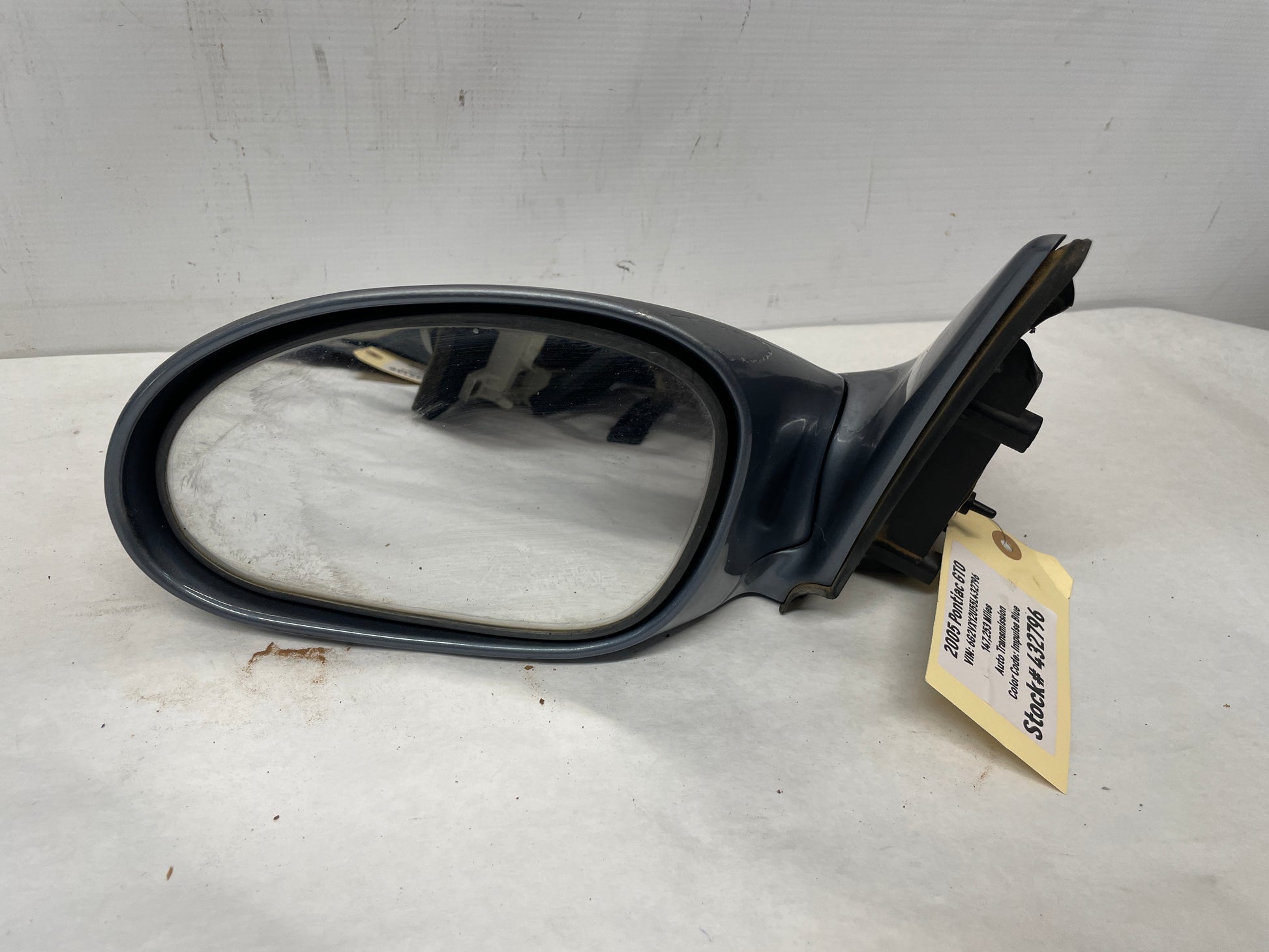 2005 Pontiac GTO LH Driver Exterior Outside Mirror OEM - Day's Parts Yard
