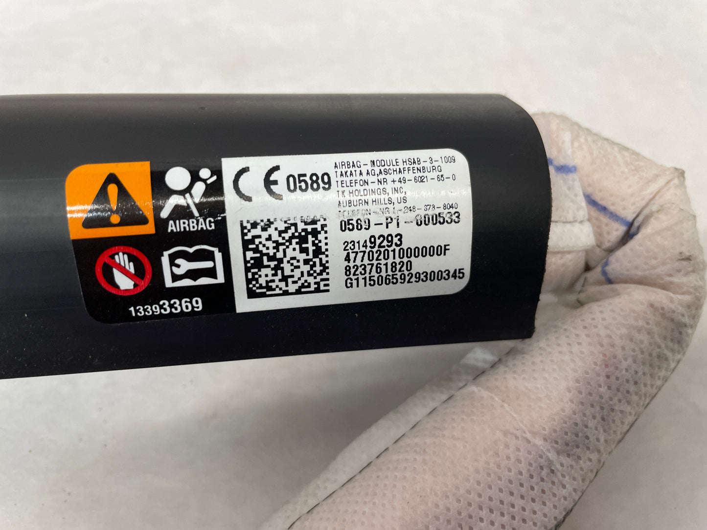 2015 Chevy Camaro SS RH & LH Curtain Airbag Air Bag OEM