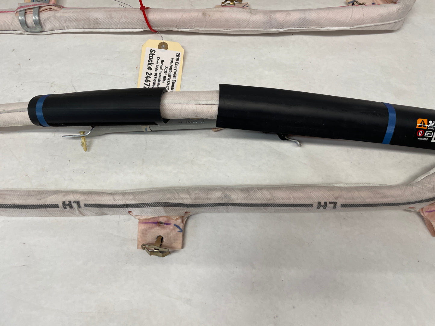 2015 Chevy Camaro SS RH & LH Curtain Airbag Air Bag OEM