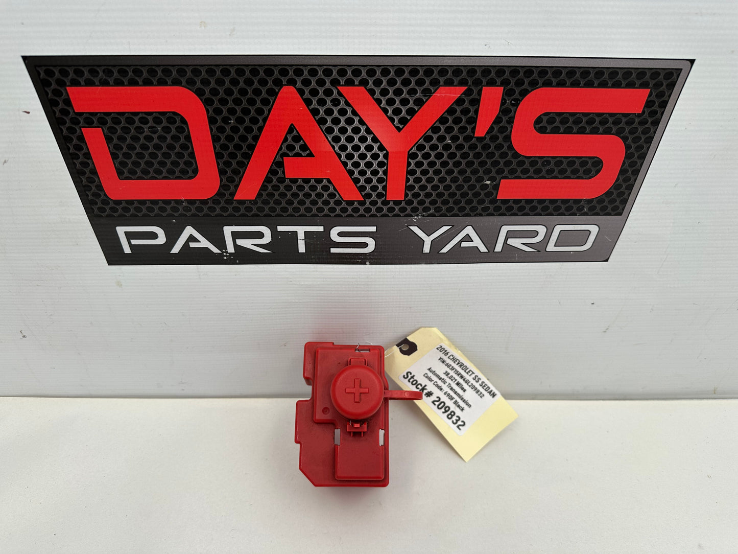 2016 Chevrolet SS Sedan Positive Battery Jump Start Cover OEM - Day's Parts Yard