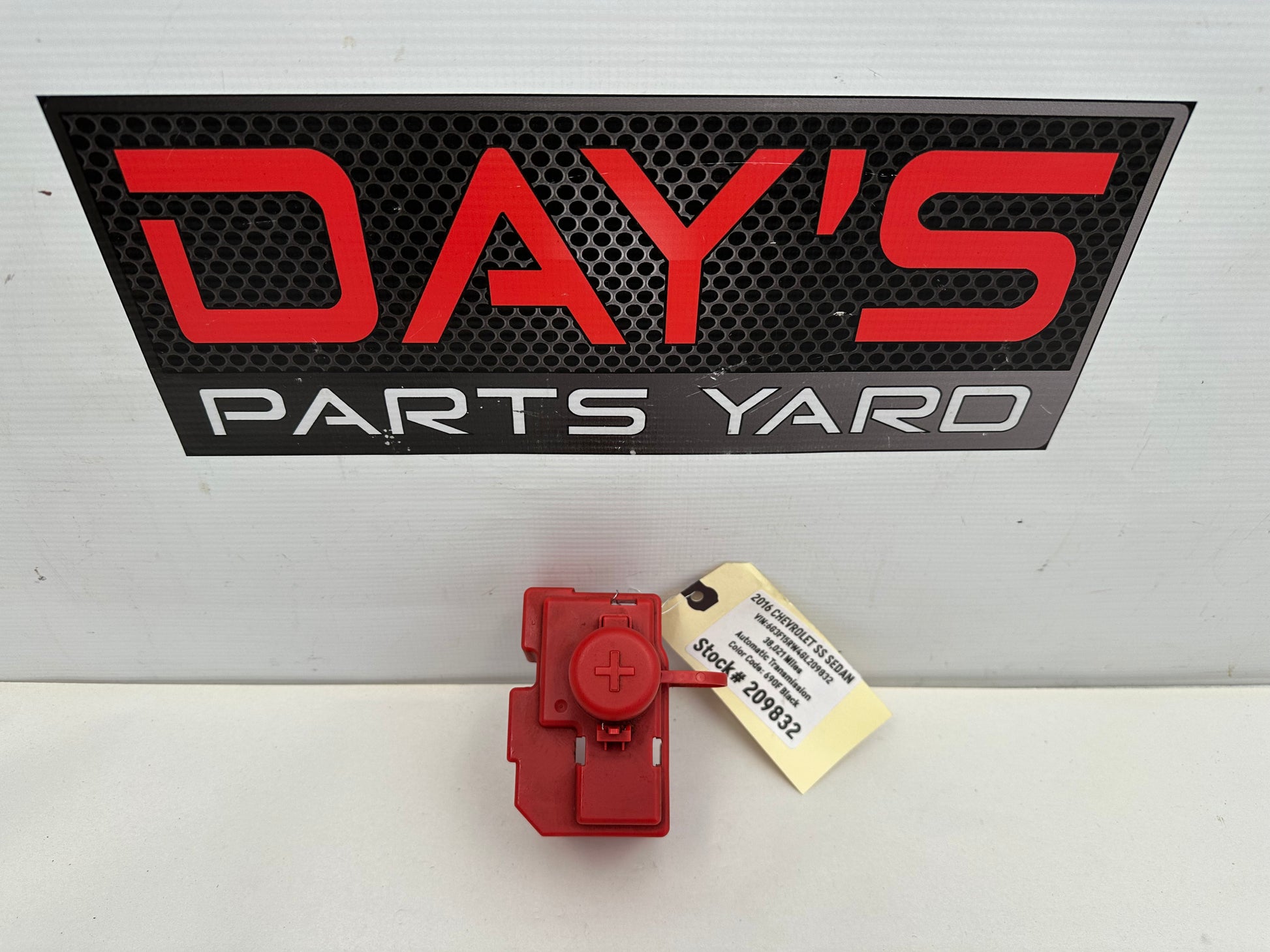 2016 Chevrolet SS Sedan Positive Battery Jump Start Cover OEM - Day's Parts Yard