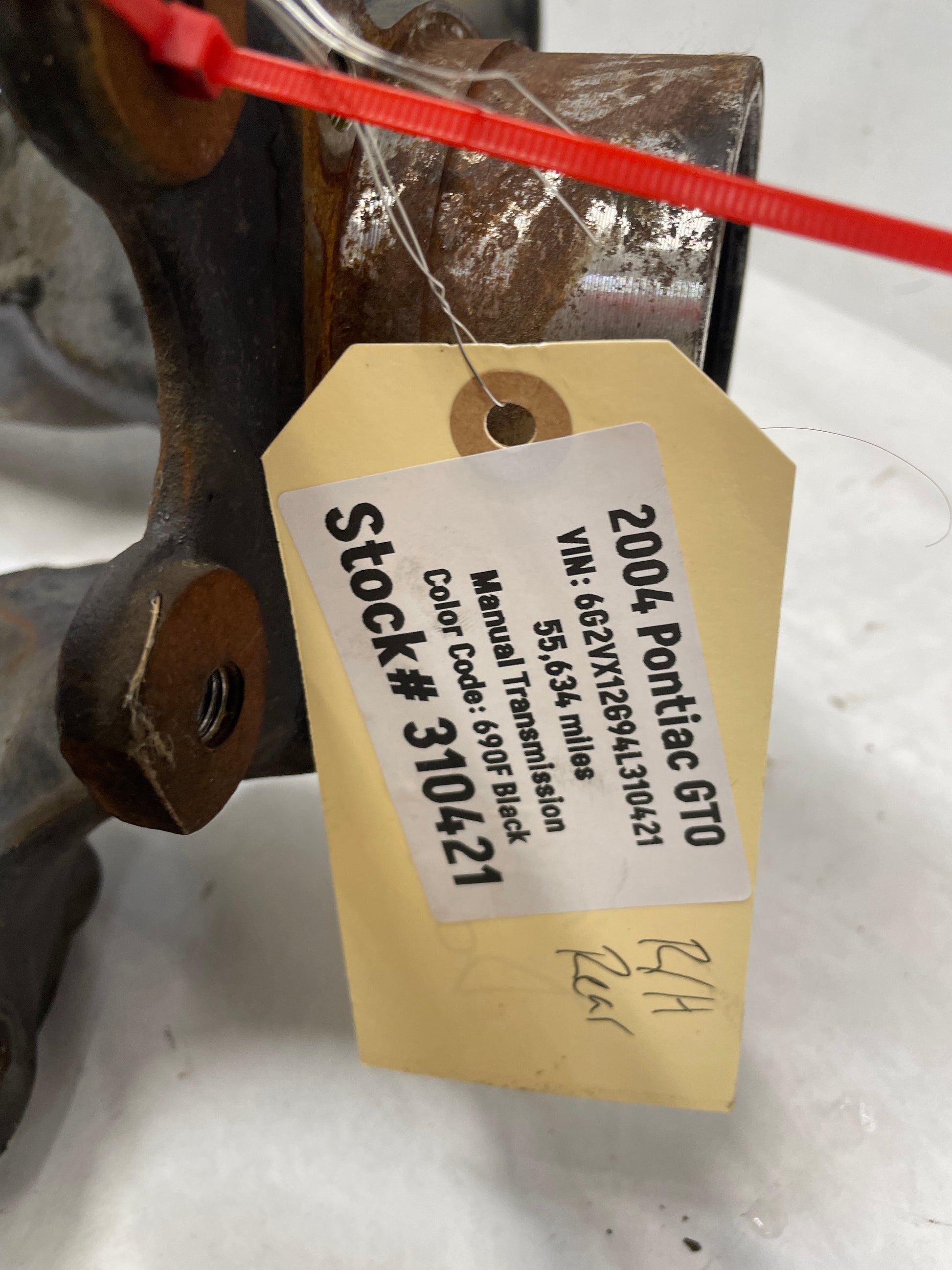 2004 Pontiac GTO RH Passenger Rear Suspension Trailing Control Arm OEM - Day's Parts Yard