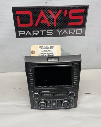 2009 Pontiac G8 Blaupunkt Radio CD Player Stereo OEM