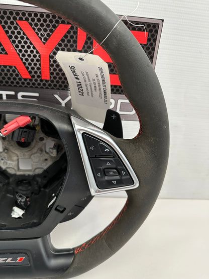 2019 Chevy Camaro ZL1 Steering Wheel Suede Alcantara OEM