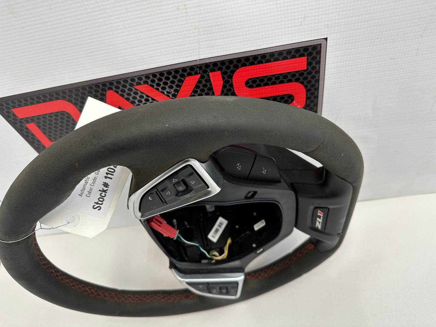 2019 Chevy Camaro ZL1 Steering Wheel Suede Alcantara OEM