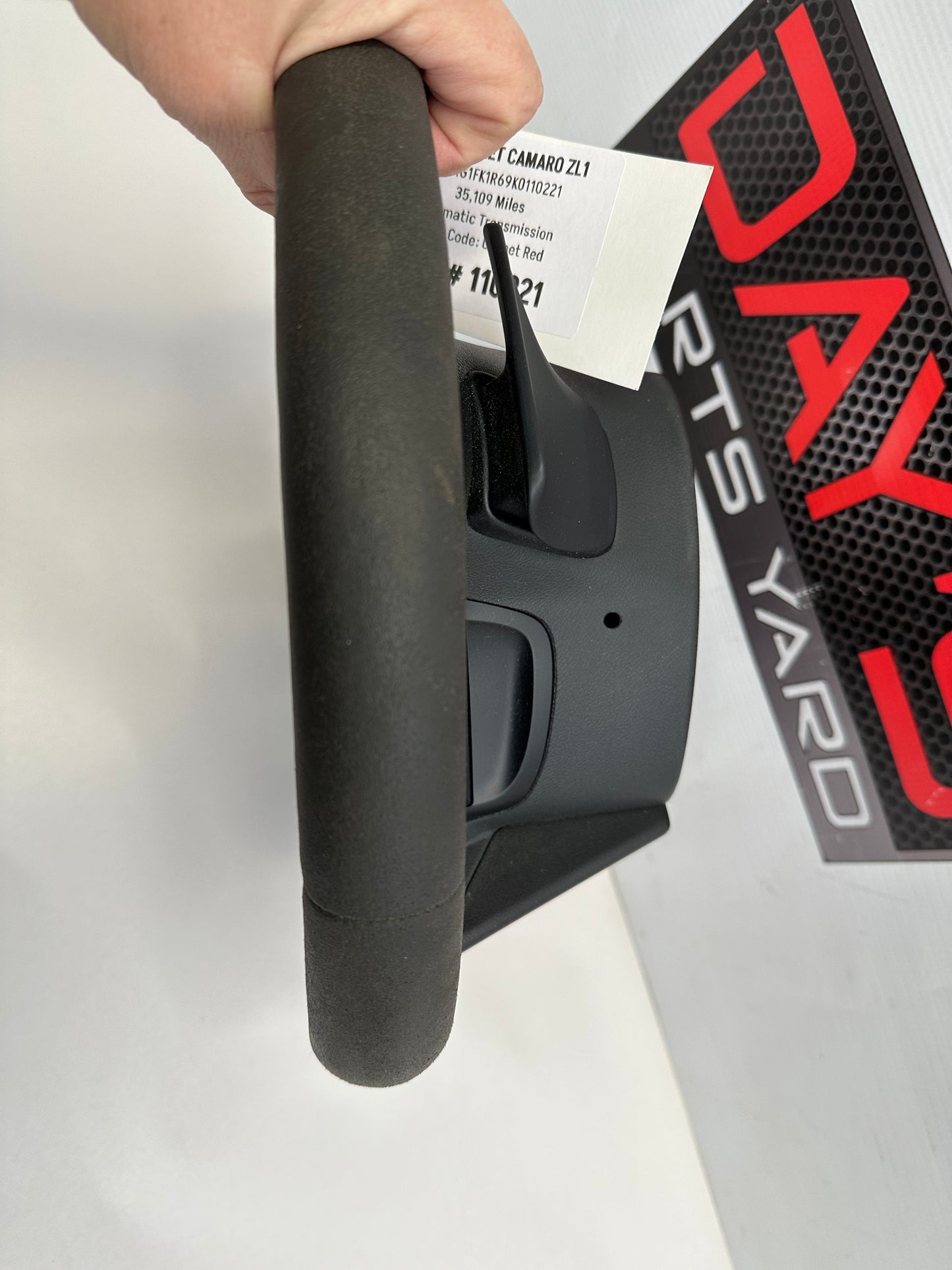 2019 Chevy Camaro ZL1 Steering Wheel Suede Alcantara OEM