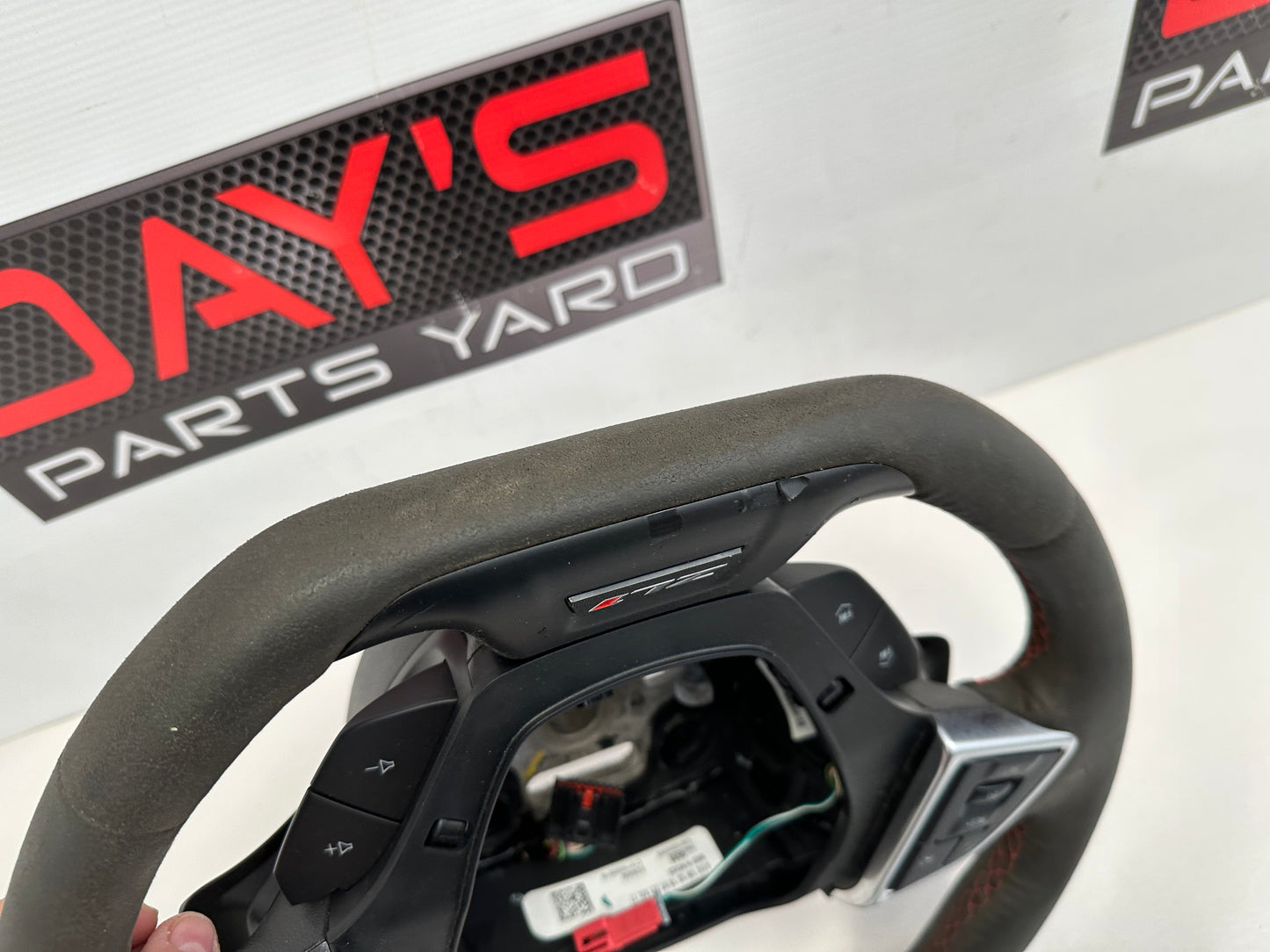 2019 Chevy Camaro ZL1 Steering Wheel Suede Alcantara OEM