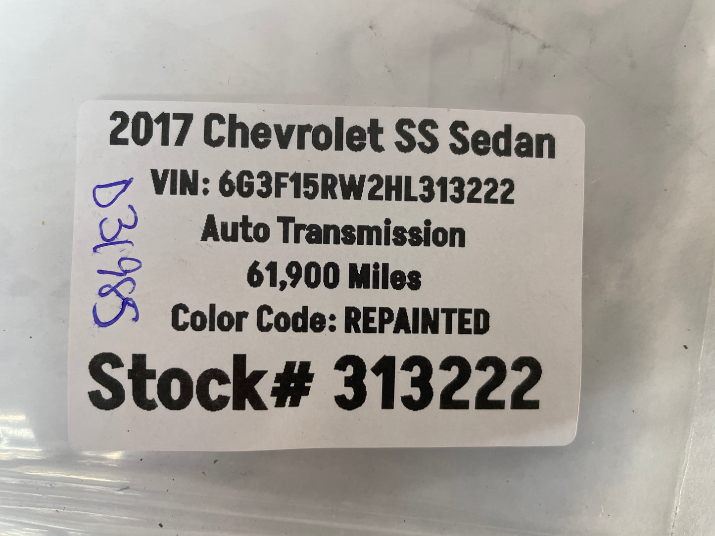 2017 Chevy SS Sedan Headlight Marker Light Socket OEM - Day's Parts Yard