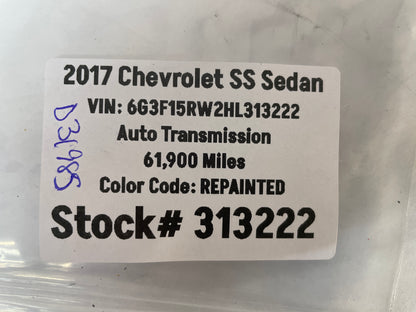 2017 Chevy SS Sedan Headlight Marker Light Socket OEM - Day's Parts Yard