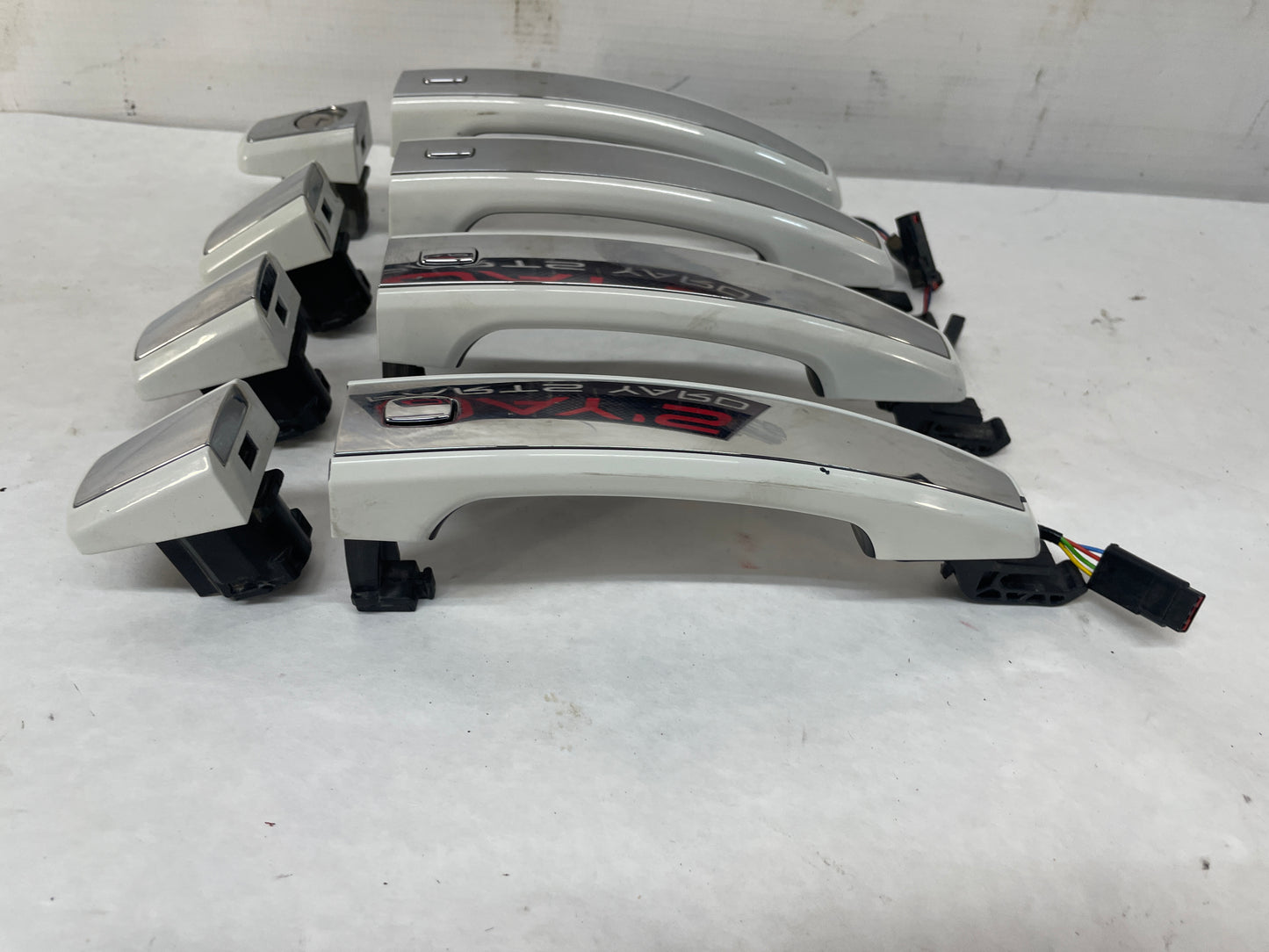 2014 Chevy SS Sedan Exterior Door Handles Set White OEM - Day's Parts Yard