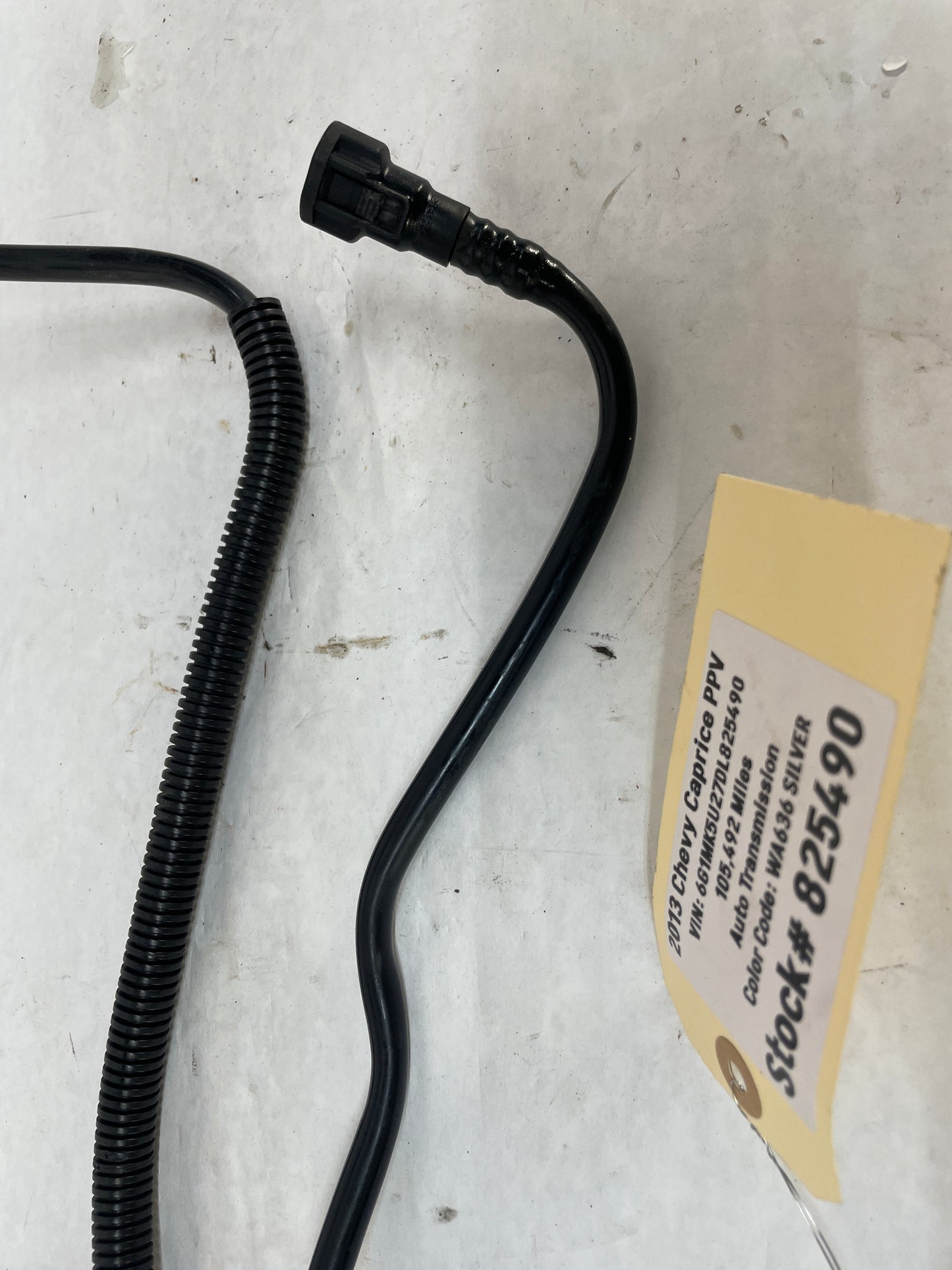 2013 Chevy Caprice PPV Intake EVAP Purge Solenoid Vacuum Lines Hoses Tubes OEM - Day's Parts Yard