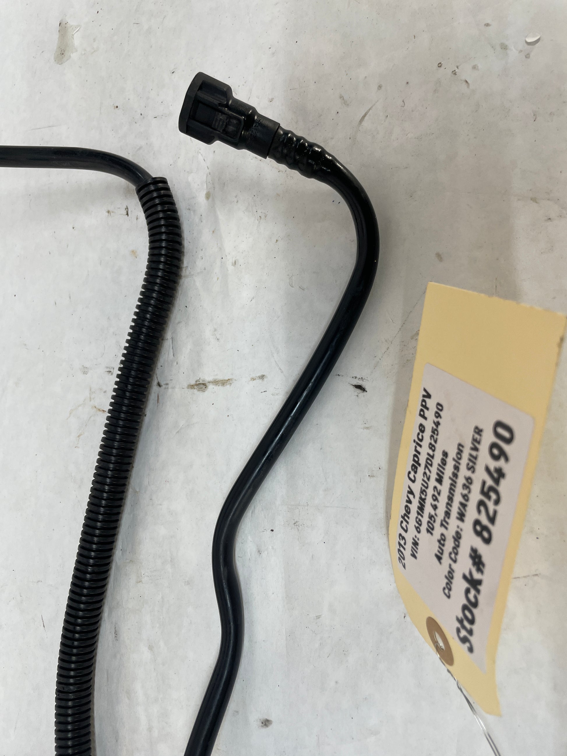 2013 Chevy Caprice PPV Intake EVAP Purge Solenoid Vacuum Lines Hoses Tubes OEM - Day's Parts Yard