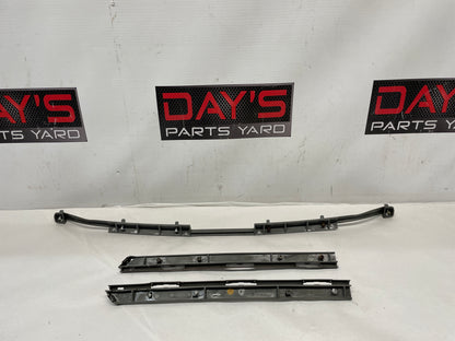 2005 Pontiac GTO Rear Bumper Brackets Guides Set 3 Piece OEM